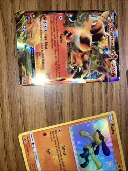 Pokemon TCG Card Lot with Charizard GX And Radiant Greninja - Image 3