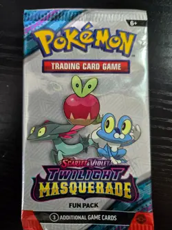 Pokemon Sampling Pack (3 Cards) Twilight Masquerade Sample - Pokemon Fun Pack - Image 1