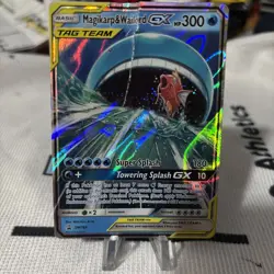 Pokemon Magikarp and Wailord Tag Team GX Promo Card Sun And Moon Team Up SM166 - Image 1