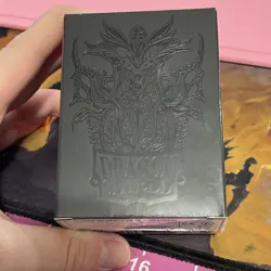 Dragon Shield GENCON Exclusive 2025 Black Gold Standard Card Sleeves 100 ct - Image 1