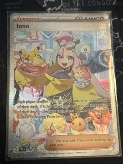 Pokemon TCG Iono Scarlet & Violet Paldea Evolved Holo Card 269/193*NM+PackFresh* - Image 1