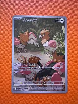 Pokemon TCG Card Spearow Illustration Rare Mega Evolution 151/132 Near Mint - Image 1