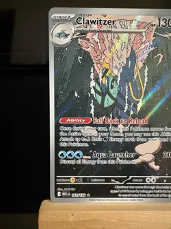 CLAWITZER - 141/132 Mega Evolution - Illustration Rare - Pokemon TCG Card - Image 2