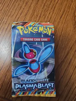 Pokemon "Plasma Blast" 10-Card Sealed Booster Pack (Porygon-Z) X1 - Image 1