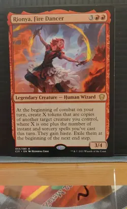 Mtg RIONYA, FIRE DANCER NM Commander 2021 C21 055/081 -Argo- - Image 3