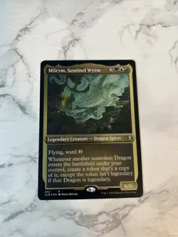Miirym, Sentinel Wyrm (Foil Etched) Commander Legends: Battle for Baldur's Gate - Image 1