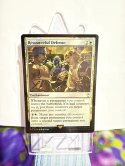 Resourceful Defense (Surge Foil) Commander: Final Fantasy Foil - Image 1