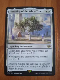 Flowering of the White Tree LTR 015 Rare LOTR: Tales of Middle Earth NM MTG - Image 1