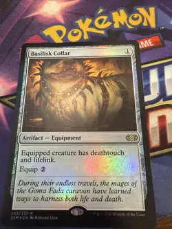 Basilisk Collar - Double Masters (2XM) Regular. (foil) - Image 1