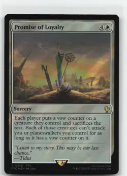 FINAL FANTASY #249 Promise of Loyalty (Surge Foil) - Image 1