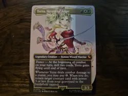 Near Mint Terra, Herald of Hope (Borderless) Commander: Final Fantasy Regular - Image 1