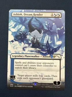 MTG Ashiok, Dream Render (Borderless) - Secret Lair Drop Series (SLD) NM - Image 1