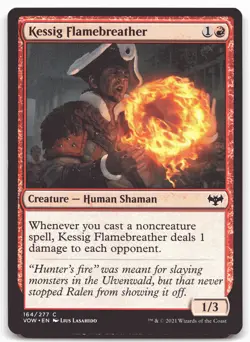 MTG Kessig Flamebreather C Innistrad: Crimson Vow 164 LP - Image 1