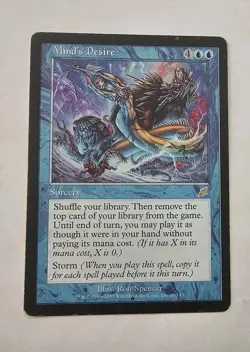 Mind's Desire Scourge Regular Magic The Gathering MTG - Image 1