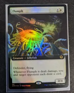 Foil Extended Flumph - NM - Forgotten Realms - MTG Magic the Gathering AFR 361 - Image 1
