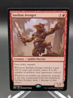 Sardian Avenger Commander: the Brothers' War Regular - Image 1