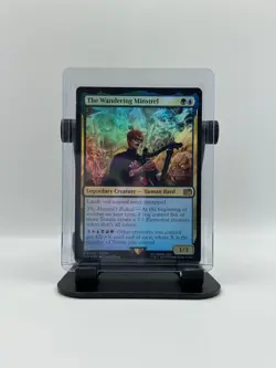 MTG, The Wandering Minstrel FOIL 249 Final Fantasy Foil - Image 1
