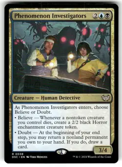 Phenomenon Investigators Commander: Duskmourn: House of Horror Magic MTG - Image 1