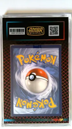 Pokemon Card Charizard _ Braixen GX Cosmic Eclipse Graded Ambr 9.5 Red Lattice - Image 2