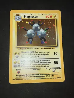 1999 Pokemon Unlimited Dutch Base Set Holo Near Mint Magenton - Image 1