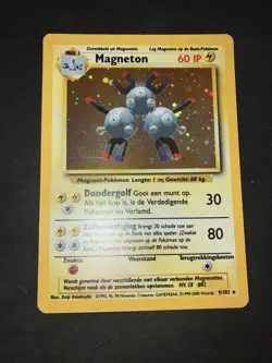 1999 Pokemon Unlimited Dutch Base Set Holo Near Mint Magenton - Image 2