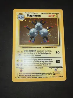 1999 Pokemon Unlimited Dutch Base Set Holo Near Mint Magenton - Image 4