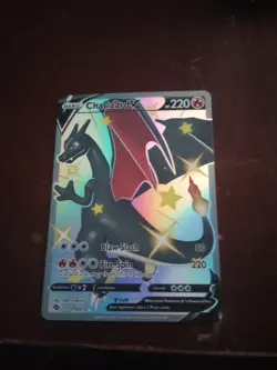 Pokemon TCG Charizard v Crown Zenith Holo Ultra Rare - Image 1