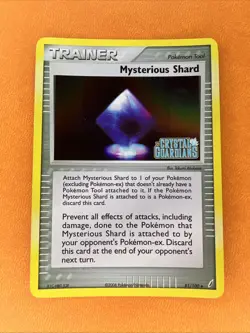 Mysterious Shard 81/100 Reverse Holo Stamped Pokemon EX Crystal Guardians - LP - Image 1