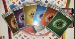 Pokemon 151 Scarlet Violet Holo Energy’s SWIRLS Mint, Rare Double Swirls CLEAN - Image 2