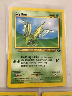 Lot Of 3 LP/NM Scyther Black Star Promos #45 2000 Pokemon - Image 4