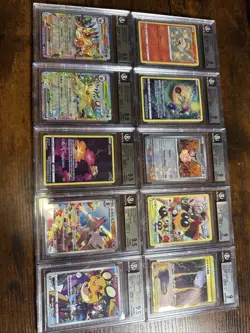 💥Pokemon TCG 10x Beckett BGS Slab Lot NO RESERVE! Lot 6💥 - Image 1