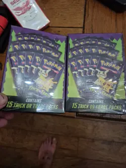 Pokemon Tcg Trick Or Trade 15 Packs X6 Boxes - Image 1