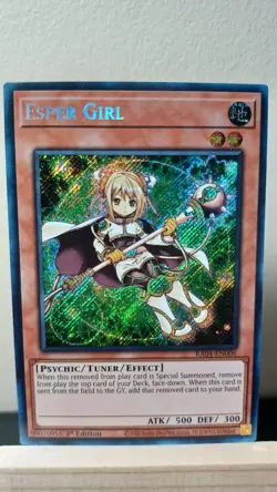 Esper Girl 1st Edition [NM] - Yu-Gi-Oh! RA04 [Secret Rare] - Image 1