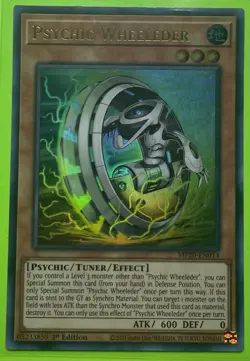 Yugioh! LP Psychic Wheeleder - MP20-EN014 - Ultra Rare - 1st Edition Lightly Pla - Image 1