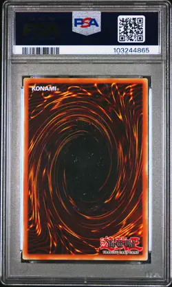 2024 YU-GI-OH! RA03-QUARTER CENTURY BONANZA 1ST ED DARK MAGICIAN OF CHAOS PSA 8 - Image 2
