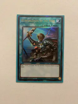 Yugioh Reinforcement of the Army RA01-EN051 Ultimate Rare 1st Ed NM - Image 1