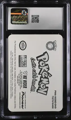 CGC 10 GEM MINT Blastoise Pioneer Viz Video PIKA-0028 Lenticular Pokemon Card - Image 2