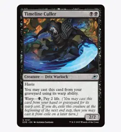 Timeline Culler - Edge of Eternities (EOE) - MTG Uncommon #121 | Foil Card - Image 1