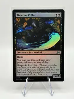 Timeline Culler - Edge of Eternities (EOE) - MTG Uncommon #121 | Foil Card - Image 3