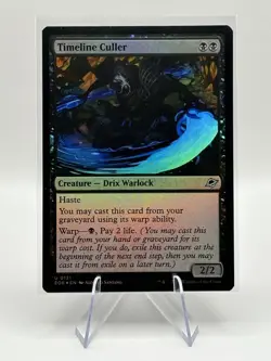 Timeline Culler - Edge of Eternities (EOE) - MTG Uncommon #121 | Foil Card - Image 4
