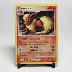 Flareon - 19/111 - Non-Holo Rare Rising Rivals Pokemon TCG Card - NM - Image 1