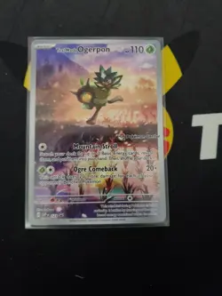 Teal Mask Ogerpon - 123 (Pokemon Center Exclusive) Promo Card Holo - Image 1
