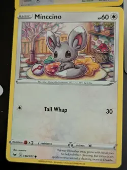 Cute Minccino Pokemon TCG Card Lot Of 5 English Non Holo - Image 3