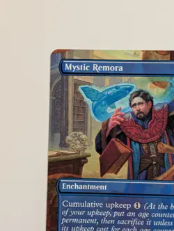 MTG Card - 1x Mystic Remora - Dominaria Remastered - Borderless -NM - Magic #420 - Image 3