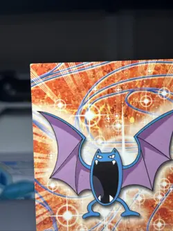 #42 Golbat Topps Red Logo Non Holo Tv Animated Series Pokemon Card - Image 2