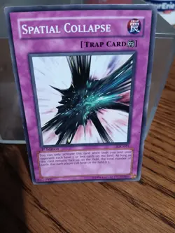 Yugioh Card-Spatial Collapse 1st First Edition IOC-051 Vintage 1996 Authentic NM - Image 1