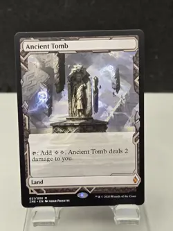 Ancient Tomb Zendikar Rising Expeditions Magic The Gathering MTG Reg Land - Image 1