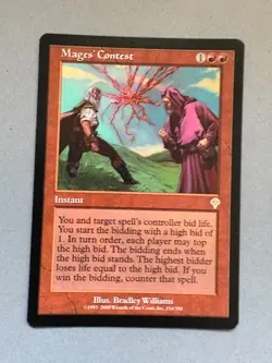 Mages' Contest, Invasion, Magic The Gathering, MTG - Image 1