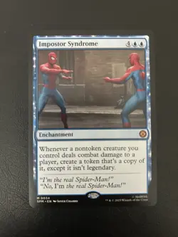 Impostor Syndrome - MTG - Spider-Man Regular Mythic Rare 34 - Image 1