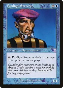 2x Prodigal Sorcerer Time Spiral LP MTG - Image 1